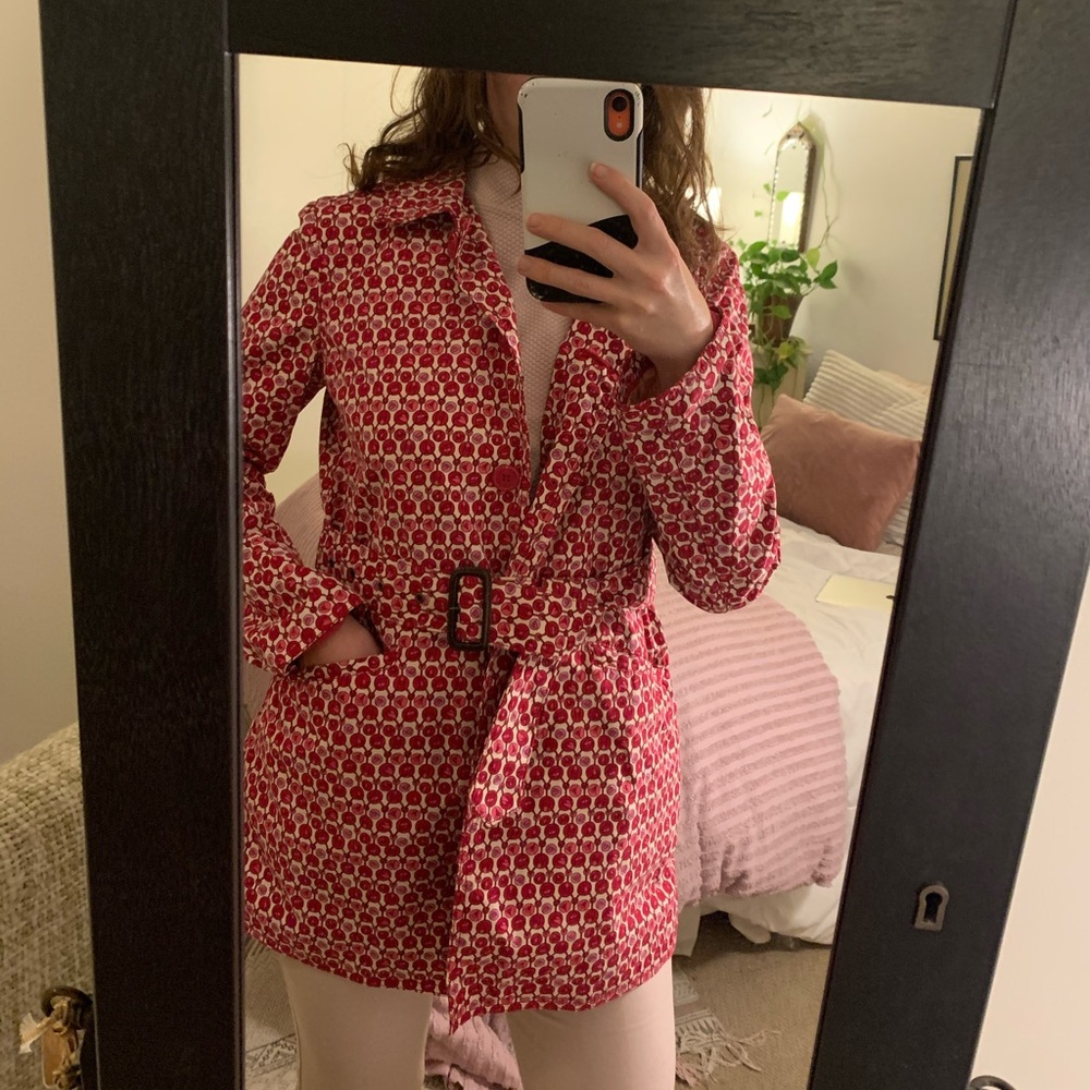 🌷Floral trench coat🌷